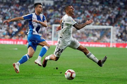 El Real Madrid gana al descanso al Espanyol con un gol de Asensio El Real Madrid gana al descanso al Espanyol con un gol de Asensio