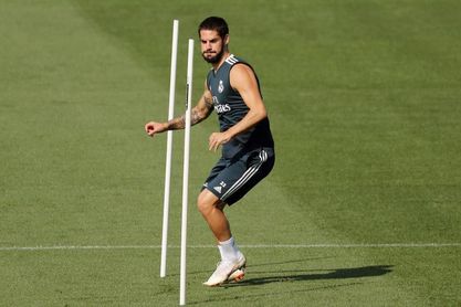 Isco vuelve a entrenarse al margen del grupo Isco vuelve a entrenarse al margen del grupo