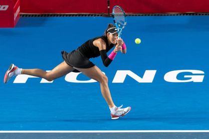 Garbiñe Muguruza se queda sin final Garbiñe Muguruza se queda sin final