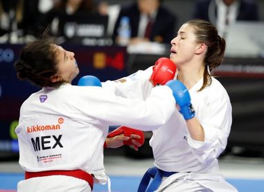 El equipo femenino español de kumite doblega al de México en su debut El equipo femenino español de kumite doblega al de México en su debut