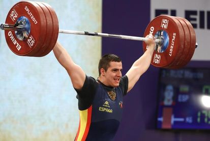 Marcos Ruiz, tres récords de España en categoría 109 kg Marcos Ruiz, tres récords de España en categoría 109 kg