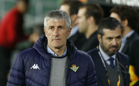 Setién: "El empate nos sabe a poco" Setién: "El empate nos sabe a poco"