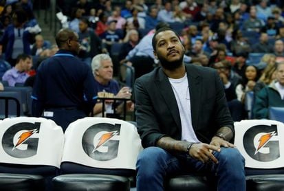 Los Rockets prescinden de Carmelo Anthony tras jugar diez partidos Los Rockets prescinden de Carmelo Anthony tras jugar diez partidos