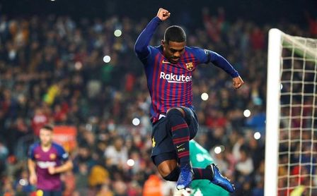Malcom padece un esguince en el tobillo derecho Malcom padece un esguince en el tobillo derecho