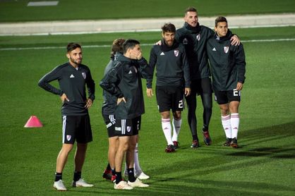 River Plate se conjura a puerta cerrada antes de la final de Libertadores River Plate se conjura a puerta cerrada antes de la final de Libertadores