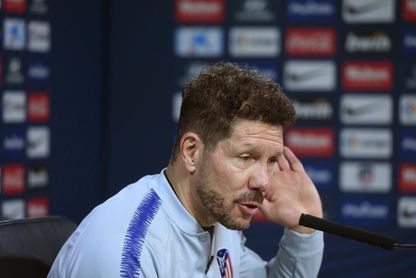 Simeone: "Ojalá sea un partido con tranquilidad" Simeone: "Ojalá sea un partido con tranquilidad"