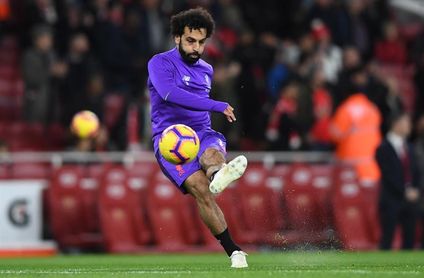 Salah se exhibe con un ´hat trick´ y permite soñar al Liverpool Salah se exhibe con un ´hat trick´ y permite soñar al Liverpool