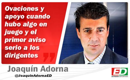 Lección del equipo y de la afición Lección del equipo y de la afición