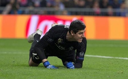 Courtois: "Simeone dice cosas para generar populismo en su afición" Courtois: "Simeone dice cosas para generar populismo en su afición"