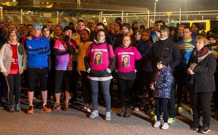Una quedada para "correr sin miedo" recuerda a las dos zamoranas asesinadas Una quedada para "correr sin miedo" recuerda a las dos zamoranas asesinadas