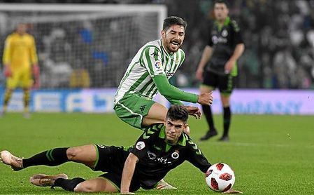 Javi García no es fijo para Setién en el Betis. Javi García no es fijo para Setién en el Betis.