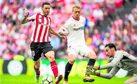 La pasada campaña, los nervionenses cayeron 1-0 en Bilbao. La pasada campaña, los nervionenses cayeron 1-0 en Bilbao.