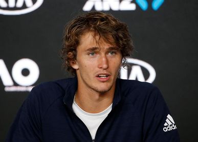 Zverev: "Estoy bastante relajado, mi tobillo está bien" Zverev: "Estoy bastante relajado, mi tobillo está bien"