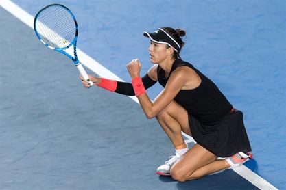 Muguruza y Suárez Navarro comparten entreno antes de estrenarse en el Abierto Muguruza y Suárez Navarro comparten entreno antes de estrenarse en el Abierto