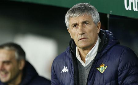 Setién: "Nos está faltando finura arriba" Setién: "Nos está faltando finura arriba"