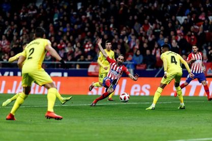 Atlético y Girona empatan en el descanso (1-1) Atlético y Girona empatan en el descanso (1-1)