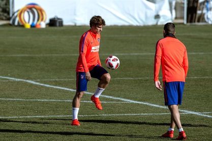 Griezmann: "Estamos bien, estamos peleando por el primer puesto de la Liga" Griezmann: "Estamos bien, estamos peleando por el primer puesto de la Liga"
