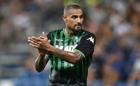 Kevin-Prince Boateng, el ´9´ elegido por el Barça. Kevin-Prince Boateng, el ´9´ elegido por el Barça.