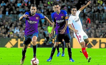 El Sevilla recibirá este miércoles al F.C. Barcelona en la ida de los cuartos de final de Copa El Sevilla recibirá este miércoles al F.C. Barcelona en la ida de los cuartos de final de Copa