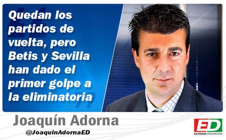 Sevilla y Betis ponen en pie y medio en octavos Sevilla y Betis ponen en pie y medio en octavos