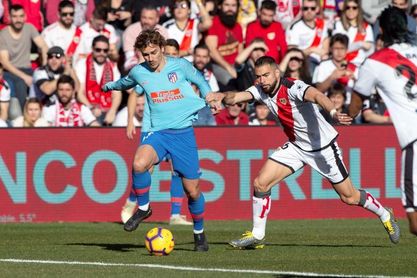 0-1. Griezmann y la fortuna alivian al Atlético 0-1. Griezmann y la fortuna alivian al Atlético