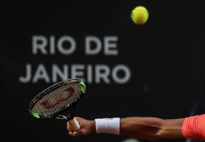 La primera jornada del Abierto de Río es suspendida por las lluvias La primera jornada del Abierto de Río es suspendida por las lluvias