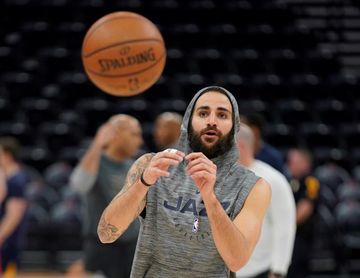 Rubio, Calderón y Juancho disfrutan del triunfo con sus respectivos equipos Rubio, Calderón y Juancho disfrutan del triunfo con sus respectivos equipos