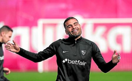 Gaby Mercado ya trabaja en su futuro... lejos de Nervión. Gaby Mercado ya trabaja en su futuro... lejos de Nervión.