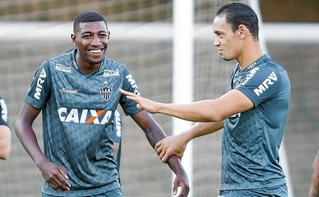 Emerson y Oliveira, en el Atlético Mineiro. Emerson y Oliveira, en el Atlético Mineiro.