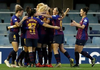 3-0. El Barcelona pone la directa hacia las semifinales 3-0. El Barcelona pone la directa hacia las semifinales