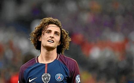 Adrien Rabiot, en un partido con el PSG. Adrien Rabiot, en un partido con el PSG.