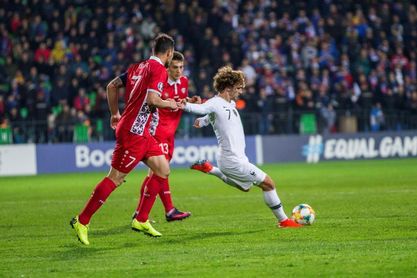 1-4. Griezmann guía a la victoria a la campeona mundial 1-4. Griezmann guía a la victoria a la campeona mundial