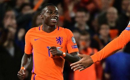 Promes disputó el encuentro completo ante Alemania Promes disputó el encuentro completo ante Alemania