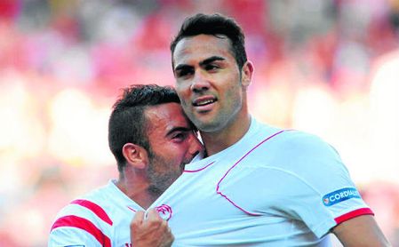 Aspas e Iborra, durante la campaña 2014/15. Aspas e Iborra, durante la campaña 2014/15.