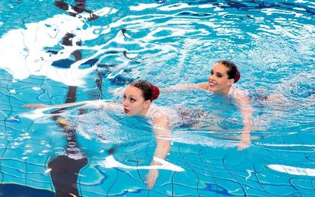 Carbonell y Saldaña, favoritas en el XX Nacional de Natación Artística Carbonell y Saldaña, favoritas en el XX Nacional de Natación Artística