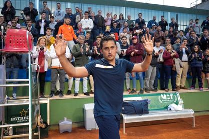 Almagro dice adiós al tenis al perder en Murcia su último partido individual Almagro dice adiós al tenis al perder en Murcia su último partido individual