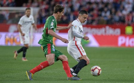 Roque Mesa está impaciente por jugar el partido y vivir el ambiente tan espectacular Roque Mesa está impaciente por jugar el partido y vivir el ambiente tan espectacular