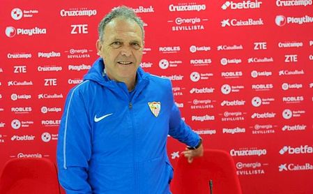 Caparrós, en la rueda de prensa de este sábado. Caparrós, en la rueda de prensa de este sábado.