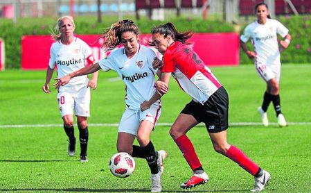 Olga hizo el gol sevillista Olga hizo el gol sevillista