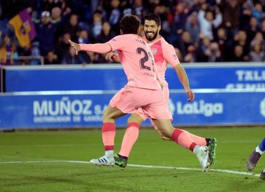 0-2. Aleñá y Suárez empujan al Barcelona hacia el alirón 0-2. Aleñá y Suárez empujan al Barcelona hacia el alirón