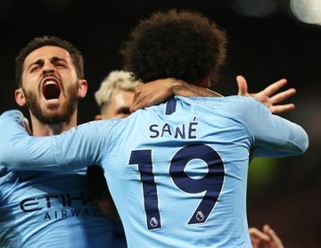 0-2. Bernardo Silva y Sané acaban con el United 0-2. Bernardo Silva y Sané acaban con el United