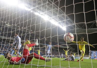 0-1. Gerard Moreno le da media permanencia al Villarreal 0-1. Gerard Moreno le da media permanencia al Villarreal
