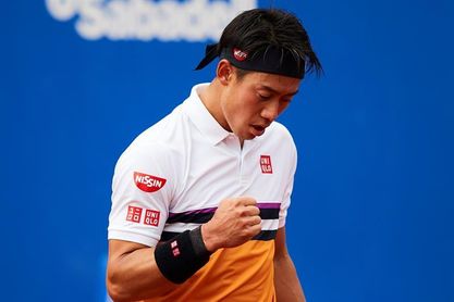 Nishikori pasa a cuartos tras superar a un prometedor Auger Nishikori pasa a cuartos tras superar a un prometedor Auger