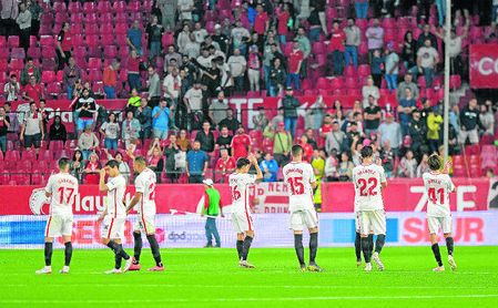 La asistencia al Sánchez-Pizjuán se resiente La asistencia al Sánchez-Pizjuán se resiente