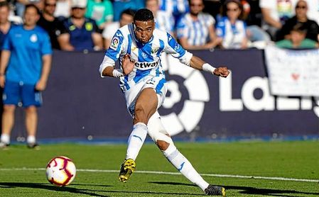 En-Nesyri, en el duelo frente al Espanyol. En-Nesyri, en el duelo frente al Espanyol.