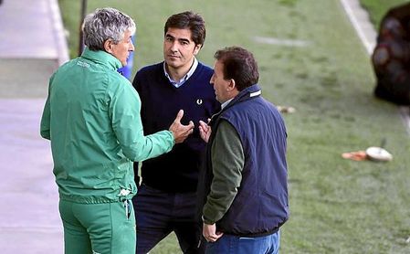 Setién se va agradecido con Haro y Catalán. Setién se va agradecido con Haro y Catalán.