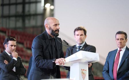 Monchi ha vuelto a pedir la confianza de los aficionados para su nuevo proyecto. Monchi ha vuelto a pedir la confianza de los aficionados para su nuevo proyecto.