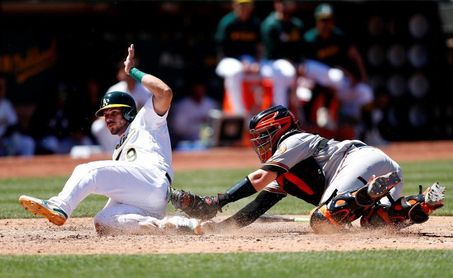8-3. Bassitt y los Atléticos dan su octava derrota seguida a los Orioles 8-3. Bassitt y los Atléticos dan su octava derrota seguida a los Orioles