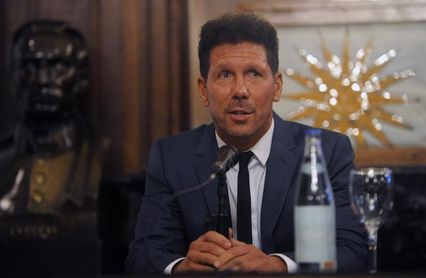 Simeone asegura que le está "cambiando la historia" al Atlético de Madrid Simeone asegura que le está "cambiando la historia" al Atlético de Madrid