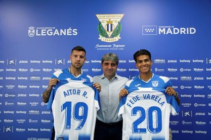 El Leganés presenta a Varela y Ruibal, ex jugadores del Rayo Majadahonda El Leganés presenta a Varela y Ruibal, ex jugadores del Rayo Majadahonda